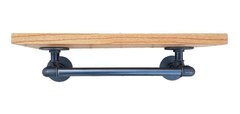 Estante Repisa Perchero Recibidor 70 x 30 cms Caño 3/4" Madera Alamo