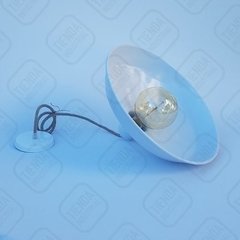 Lampara Galponera Campana Blanca Ø25 Tienda Industrial - comprar online