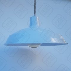 Lampara Galponera Campana Blanca Ø25 Tienda Industrial - Tienda Industrial