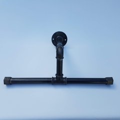 Perchero Pared Caño Vintage 3/4 Pulgada 1m Tienda Industrial - comprar online