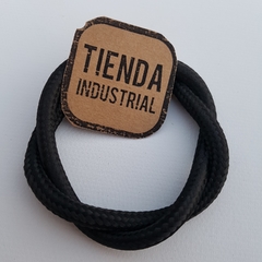 10 Metros Cable Textil Negro