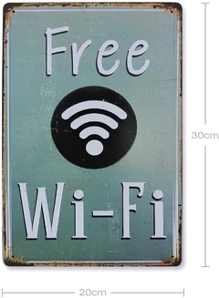 Chapas Retro, Vintage Mod. wifi