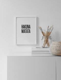 Cuadro Hakuna Matata - comprar online