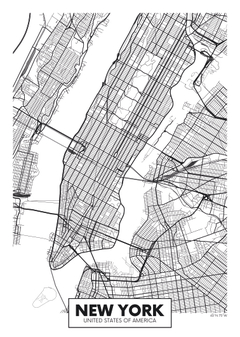 Lamina cuadro Mod New York