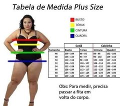 tabla de talles grandes