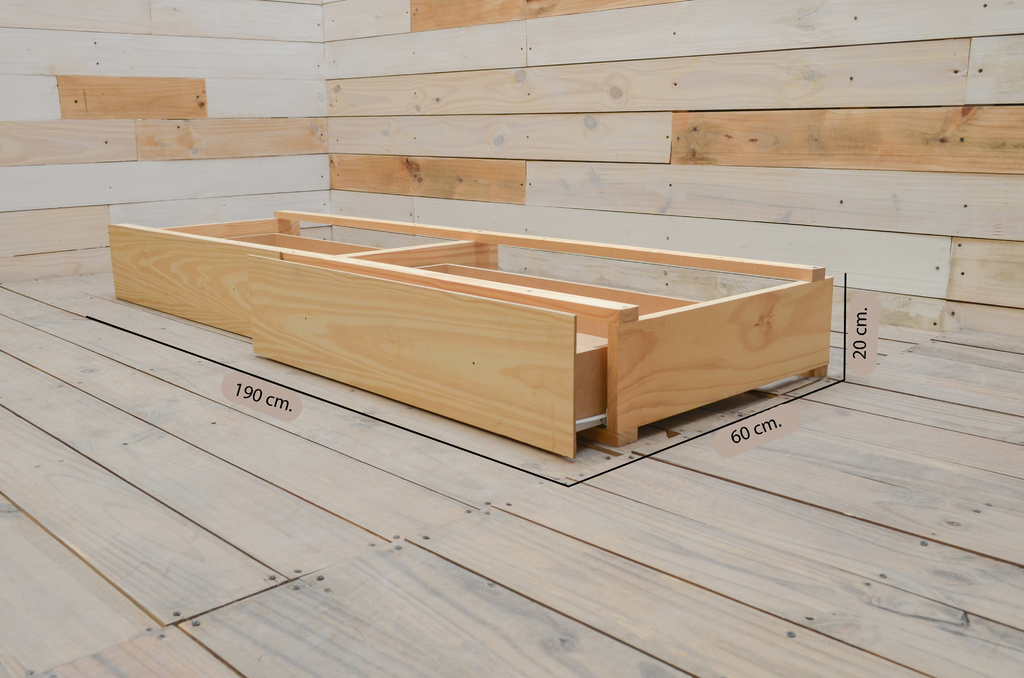 Cajonera bajo cama americana Comprar en emejota