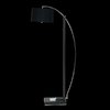 Lampara de pie / piso de diseño 3 luces E27 cuerpo extensible wengue con pantalla negra con tapa GME.39 - comprar online
