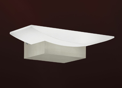 Aplique Metrass aluminio rectangular-RND