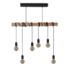 Colgante vintage 6 luces-CLX