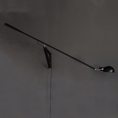 Lampara de mesa / escritorio aplique articulable cuerpo de hierro zocalo E27 PFI.20 - tienda online