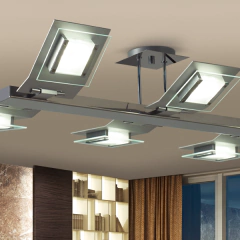 Plafón línea 4 luces-LNI
