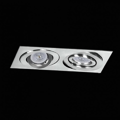 Embutido dicroled 2 luces-GMA