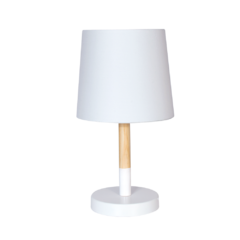 Lampara de escritorio / mesa velador de madera diseño minimalista Dbr.87 - comprar online