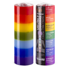 Velón 7 días - 7 Chakras - comprar online