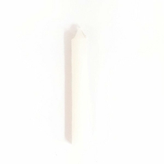 Vela corta lisa Blanca