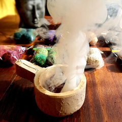 Bombita Defumación Palo Santo - comprar online