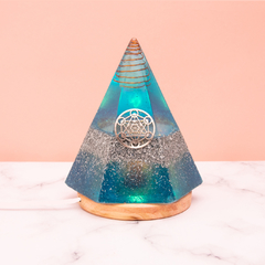 Lámpara de Orgón Hexagonal