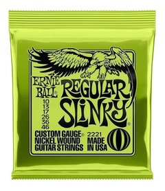 Ernie Ball 2221 Encordado Para Guitarra Eléctrica 010 - 046