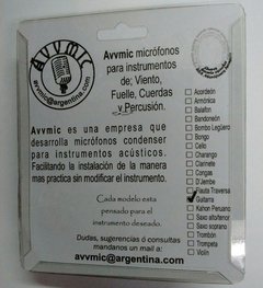 Avv Mic Microfono Condencer Para Guitarra - comprar online