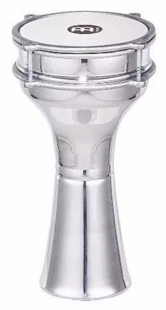 Meinl He103 Derbake De Aluminio Lisa Parche Plastico, Llave