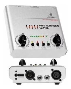Behringer Tube Ultragain Mic100 Prevalvular Edenlp - comprar online