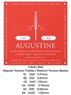 Augustine Red Cuerdas Guitarra Criolla Clasica Media Tension - comprar online