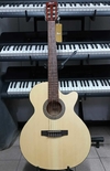 Cort Cec1-Op Guitarra Electro Criolla Con Corte Eq Y Funda - comprar online