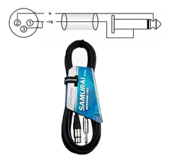 Roxtone Smxj210l6 Cable Xlr Hembra A Plug Ts 6 Metros - comprar online