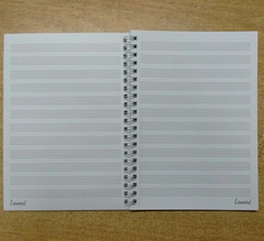 Leonard LND50 Cuaderno Pentagramado Espiralado De 50 Hojas - comprar online