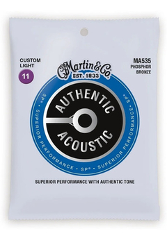 Martin & Co Ma535 Encordado Guitarra Acustica Bronce 011-052