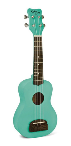Kohala Kt-ssg Tiki Ukelele Soprano De Estudio Verde