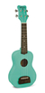 Kohala Kt-ssg Tiki Ukelele Soprano De Estudio Verde