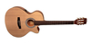 Cort Cec1-Op Guitarra Electro Criolla Con Corte Eq Y Funda
