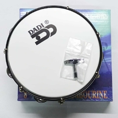 Dadi Mt6-082w Pandereta 8'' 24 Sonajas 7 Tensores Llave Afin