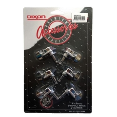 Dixon Skg363cr Clavijas Semiblindadas 3+3 Para Guitarra electrica / acustica