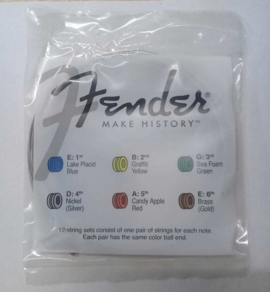 Fender 250l Encordado 09-042 P/guitarra Electrica (sin Caja)