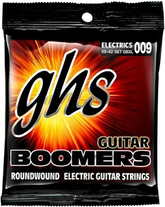 Ghs Boomers Gbxl Encordado Para Guitarra Electrica 09-42 Usa