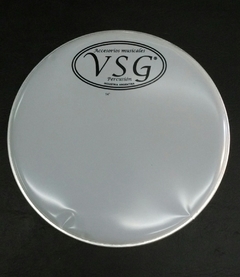 Interdrums Vsg AM-P14 Parche 14'' Opaco Blanco Percusion