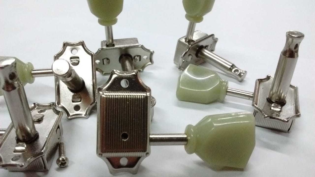 Jinho J44n Clavijas Vintage Kluson 3+3 Para Guitarra