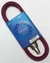 Kw 102 Neon Cable Plug - Plug 3 Metros Mallado Negro Y Bordo