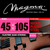 Magma Be170n Encordado Para Bajo Nickel 045 - 105