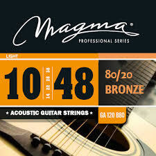 Magma Ga120B80 Cuerdas De Guitarra Acustica Bronze 010-048