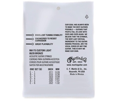 Martin & Co Ma175 Encordado Para Guitarra Acustica 011 - 052 - comprar online