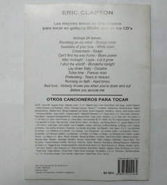 Melos Cancionero Eric Clapton Acordes Para Guitarra - comprar online
