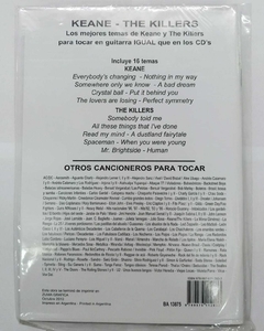 Melos Cancionero Keane / The Killers Acordes Para Guitarra - comprar online