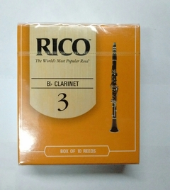 Rico Rca1030 N° 3 Caña Para Clarinete Bb (caja)