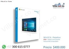 Licencia OEM Microsoft Windows 10 SL