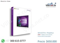 Licencia OEM Microsoft Windows 10 pro