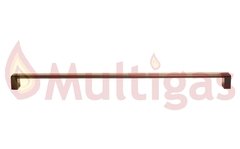 MANIJA PUERTA HORNO COCINA LONGVIE. NEGRA C/SOPORTE