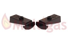 SOPORTE MANIJA PUERTA HORNO COCINA ORBIS. MARRON